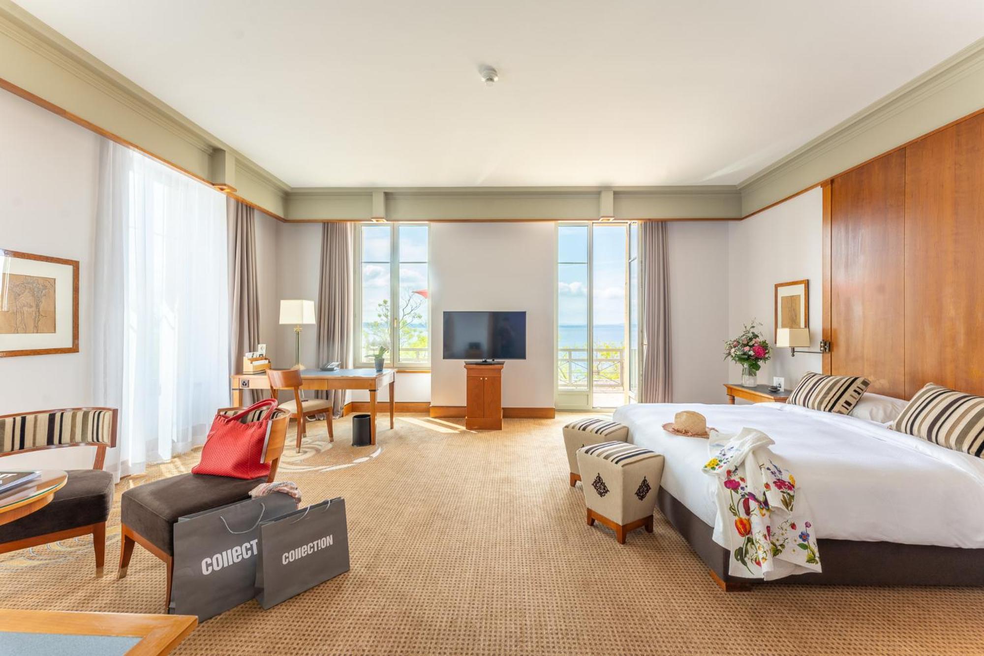 נוישאטל Beau Rivage Hotel מראה חיצוני תמונה Deluxe Ocean View Room