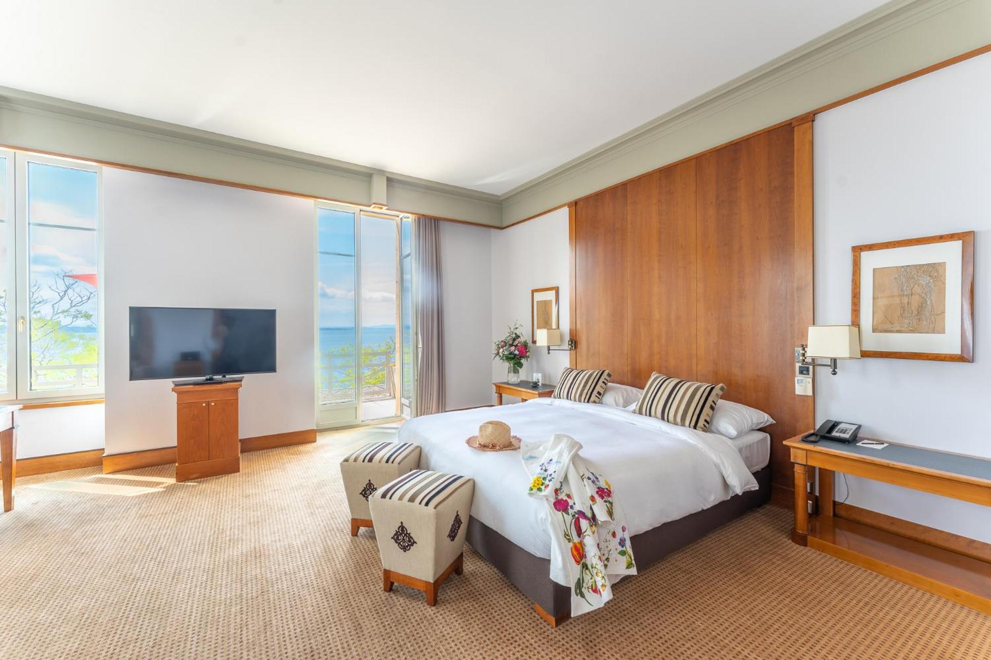 נוישאטל Beau Rivage Hotel מראה חיצוני תמונה A bedroom at the hotel