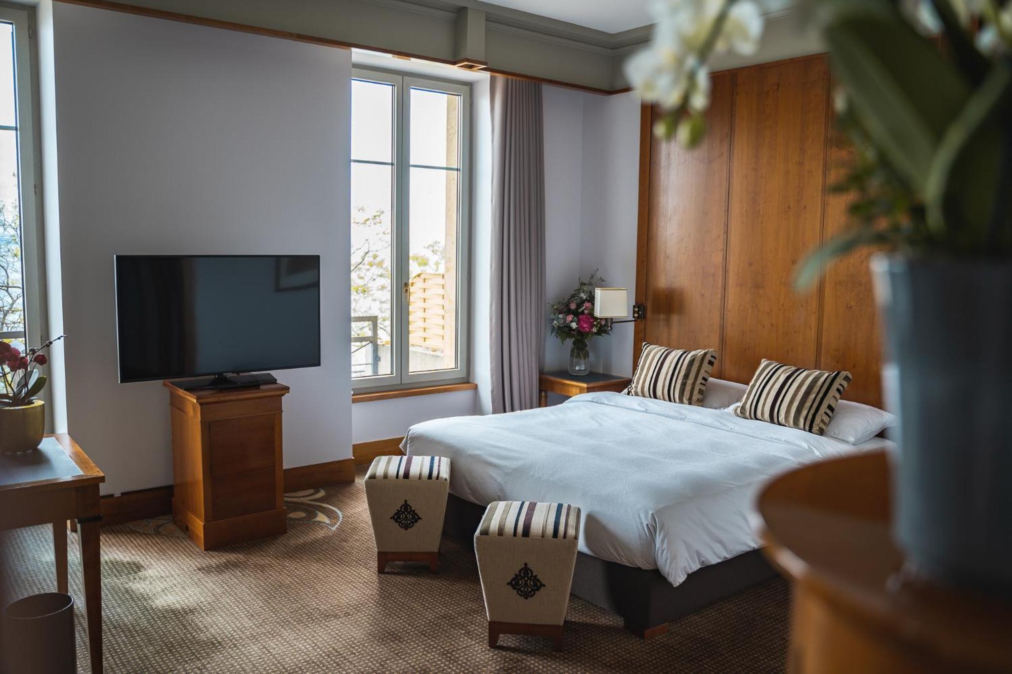 נוישאטל Beau Rivage Hotel מראה חיצוני תמונה A room at the hotel