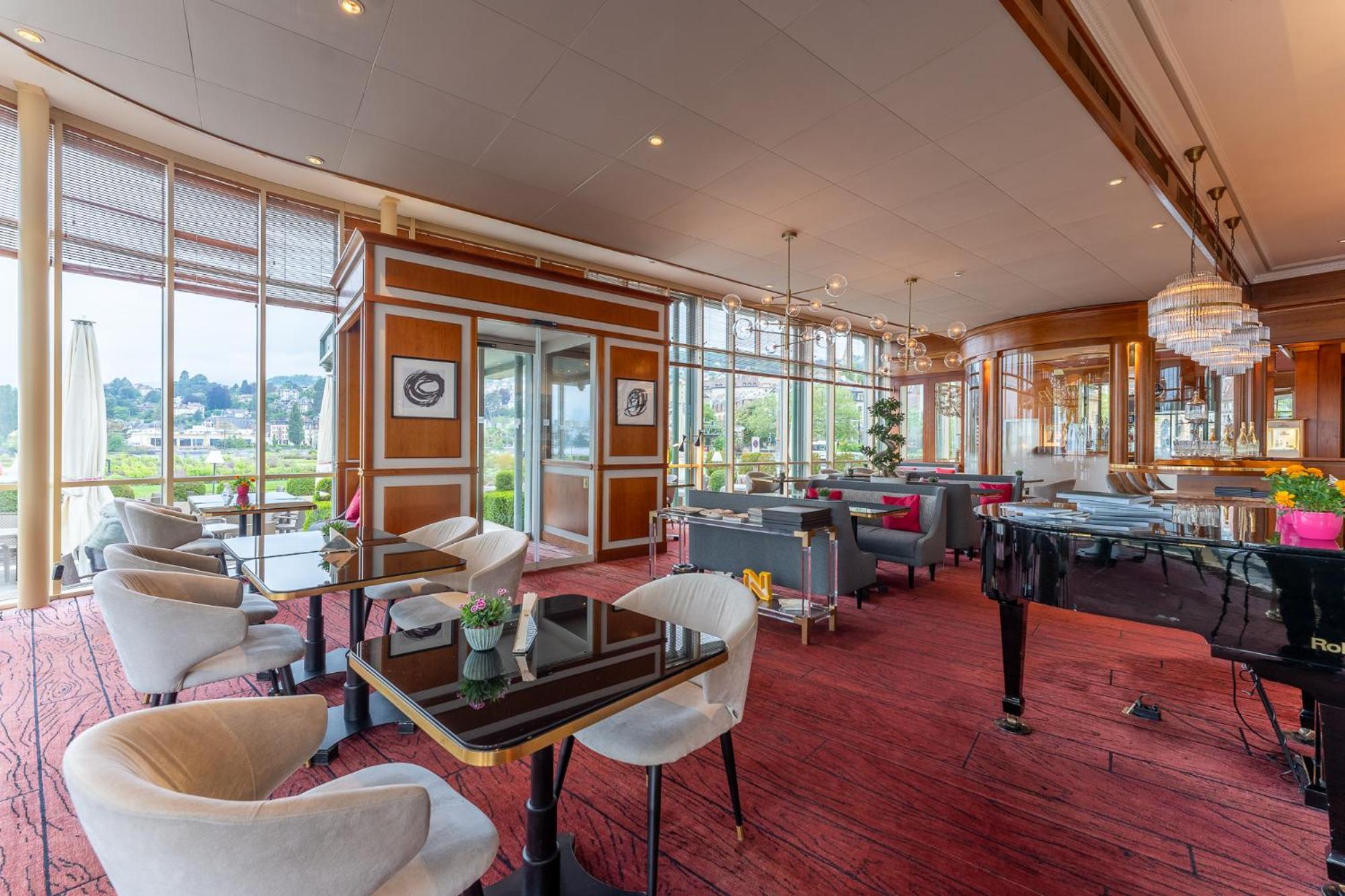 נוישאטל Beau Rivage Hotel מראה חיצוני תמונה The restaurant